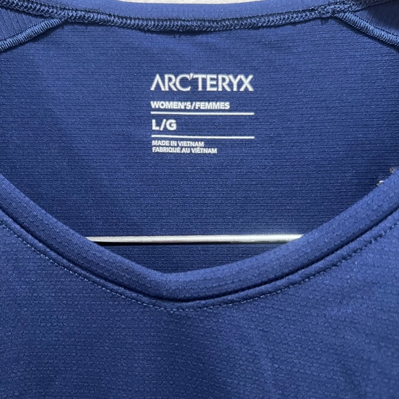 Women’s Sz LARGE Arc’teryx Kapta Short Sleeve - Picture 3 of 5